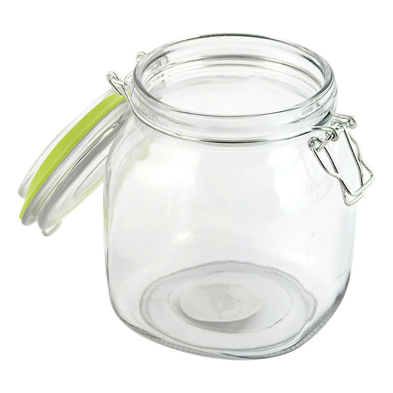 Frasco Hermético 750 Ml Contenedor Vidrio Keep