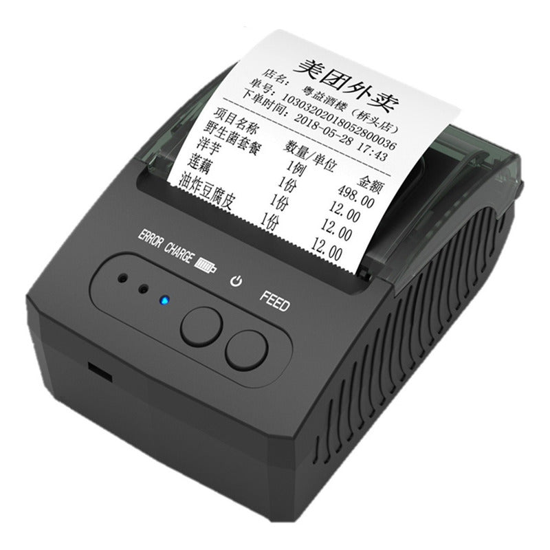 Mini Impresora Vt Con Bluetooth Térmica Portátil Android De 58 Mm Mtp2