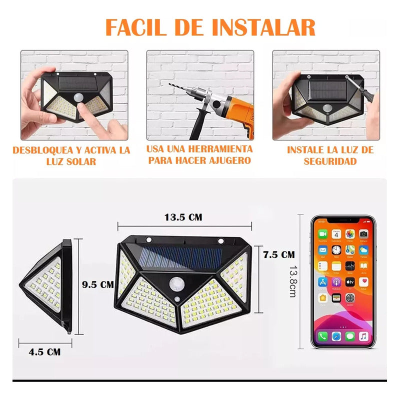 Pack X2 Reflector Solar Exterior Pack X2 Focos Solares 7w Arcashopping Pack X4 Foco Solar Led Con Sensor De Movimiento Montable Pack X2 Foco Solar Focos Solares Exteriores Luz Solar Panel