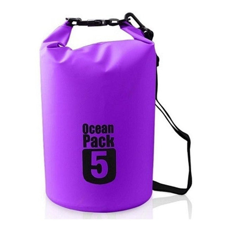 Bolso Seco Impermeable Mochila Camping 5 Litros Waterproof