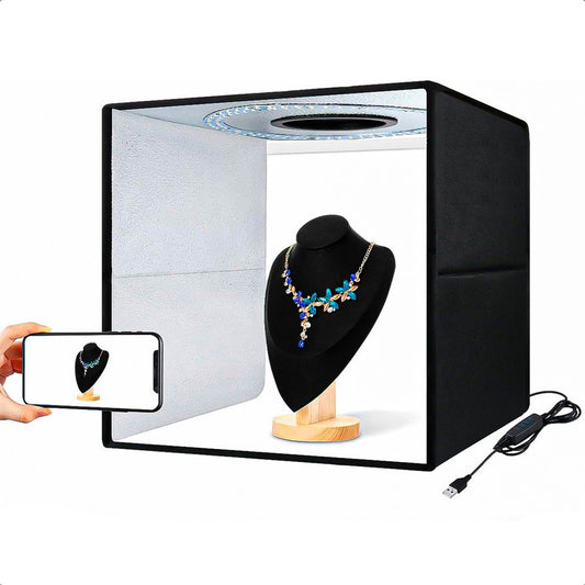 Mini Estudio Fotografico Led Caja Fotografica Led Plegable