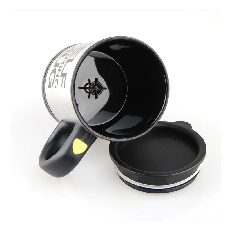 Pack X2 Tazon Con Revolvedor Tazon Mug Tazon Electrico Cafe