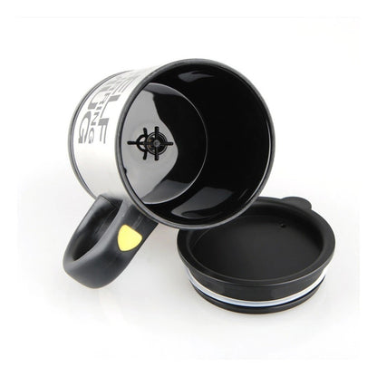 Pack X2 Tazon Con Revolvedor Tazon Mug Tazon Electrico Cafe