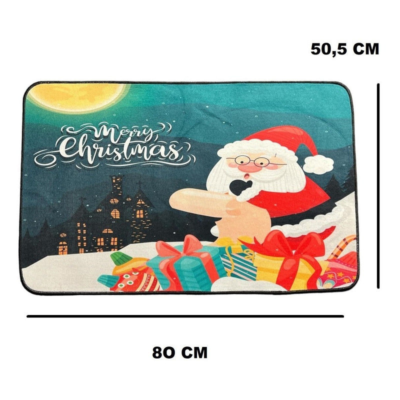 Set Fundas De Navidad Baño Cosas Navideñas Fundas Navidad