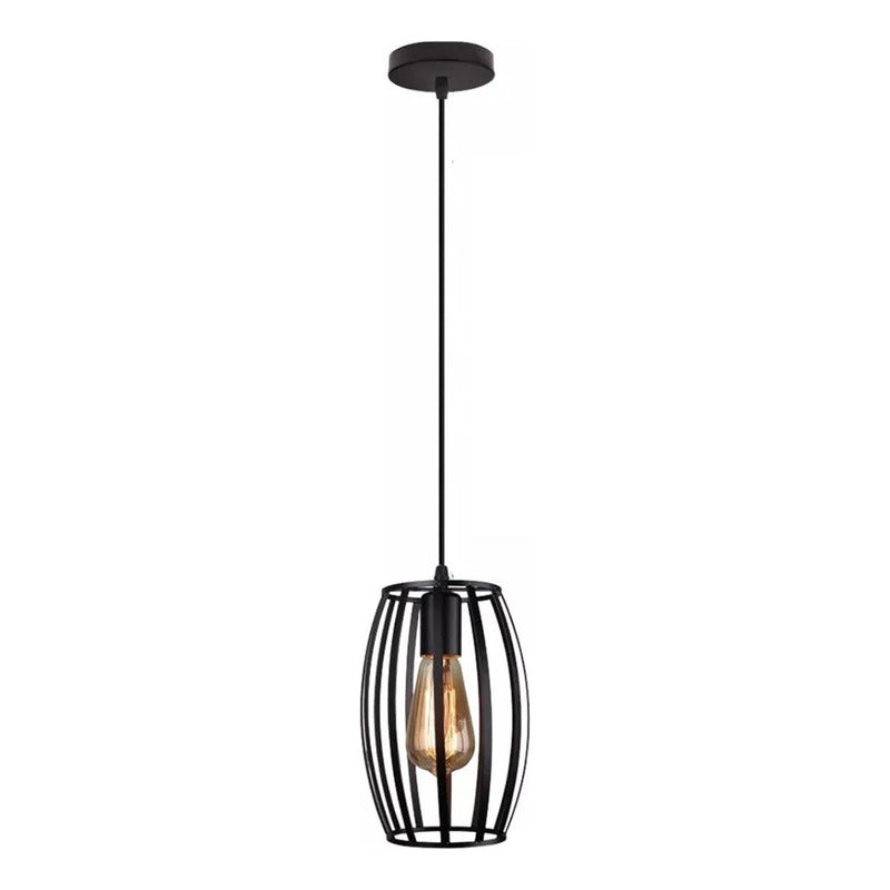 Lámpara Colgante Lámparas Techo Living Comedor Ovalada E27