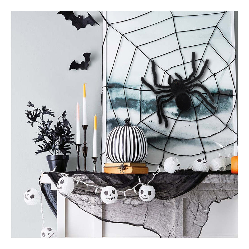 Araña Grande Decoracion Halloween Araña Decorativa Fiestas
