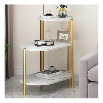 Mesa Centro 3 Niveles Mesa Auxiliar Decorativa Mesa Lateral