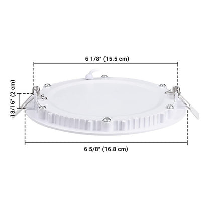 Foco Led Embutido Plafón Led 12w Focos Embutidos Panel Led