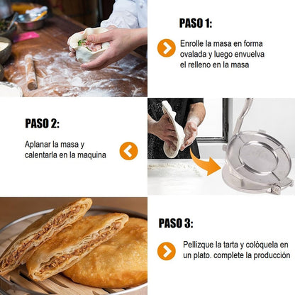 Prensa Para Tortillas Prensa Empanadas Masa Acero Inoxidable