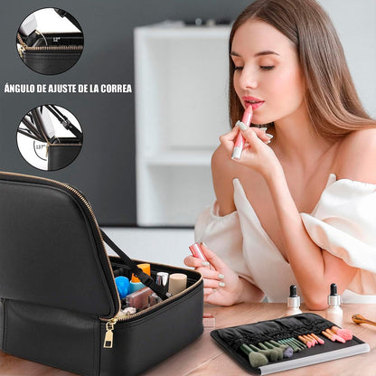 Cosmetiquero Con Espejo Organizador Led Cosmeticos Maleta Para Cosmeticos Arcashopping Organizador Cosmeticos Organizadores De Maquillaje Organizadores Maquillaje Organizador De Brochas