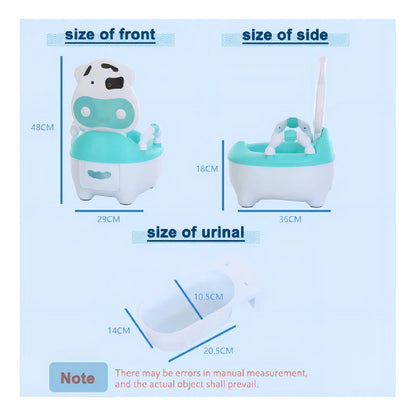 Pelela Baño Niños Aprendizaje Tipo Wc Animales Infantil Color Verde