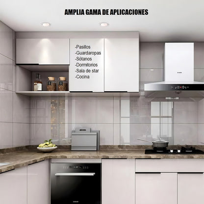 Pack X4 Lamparas Led Techo Foco 16w Lampara Dormitorio Blanco Frio Lampara De Techo Redonda Led Embutida Luz Fria Arcashopping Focos Led Embutidos Luz Fria Luces Led Foco Led 16w