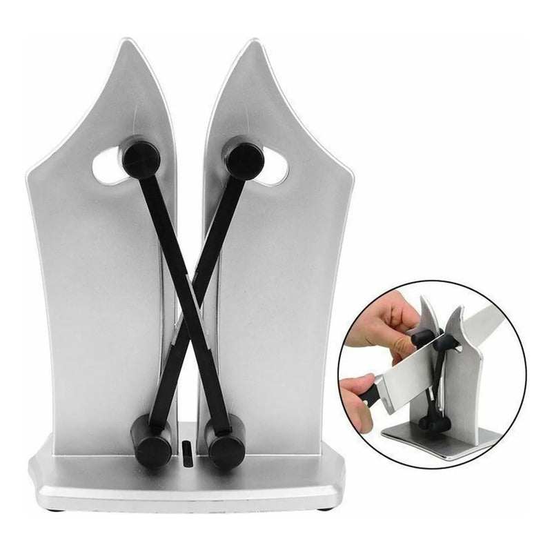 Pack X2 Afilador De Cuchillos Afilador Manual De Cuchillo