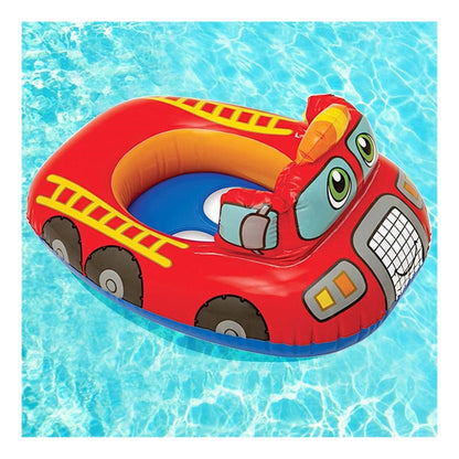 Flotador Para Niños Flotadores Piscina Camión De Bombero