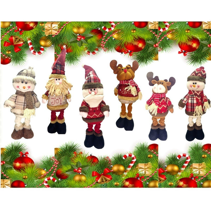 Mono Pata Larga Viejito Pascuero Monos Patas Largas Navideño