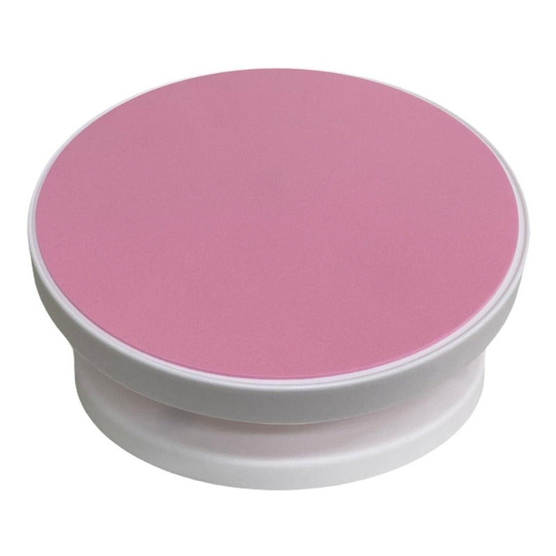 Base Giratoria Tortas Plato Giratorio Para Tortas 25 Cm Past Color Blanco