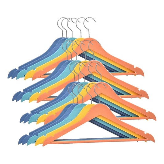 Pack X20 Colgadores De Ropa Colgadores Plásticos Percha Ropa
