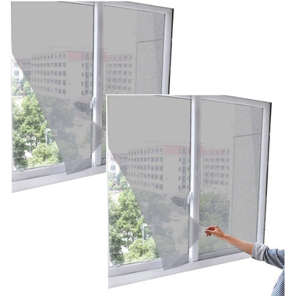 Pack X2 Cortina Malla Mosquitero Mata Mosca Polillas Ventana