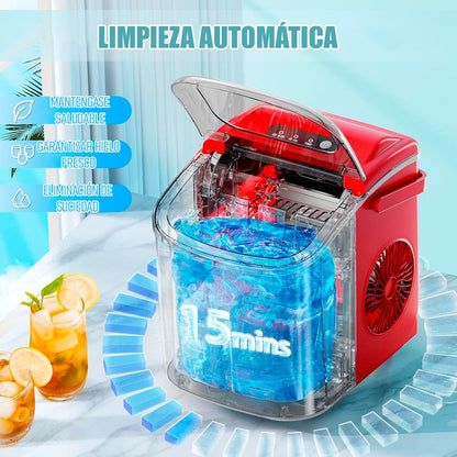 Maquina De Hielo  Máquina Portátil Para Hacer Hielo Hielera