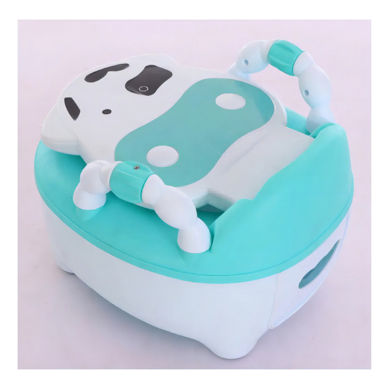 Pelela Baño Niños Aprendizaje Tipo Wc Animales Infantil Color Verde