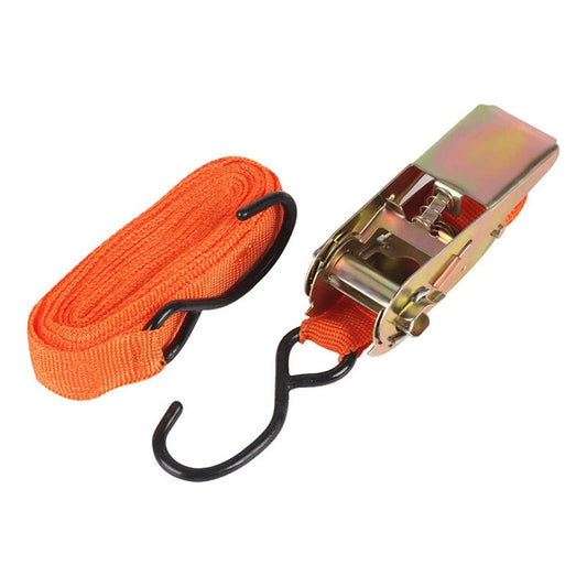 Eslinga Amarre 6m Con Rachet Linga De Carga Para Camioneta