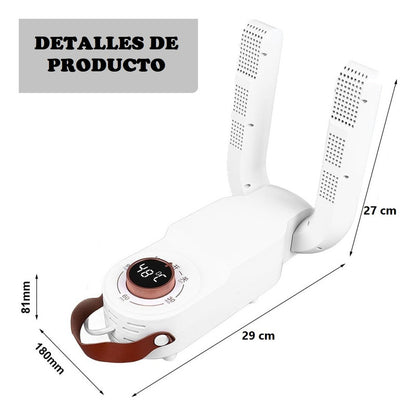 Secador Calzado Eléctrico Deshumidificador Zapatos Secador