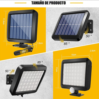 Foco Led Focos Exteriores Foco Led Solar Foco Solar 120 Led