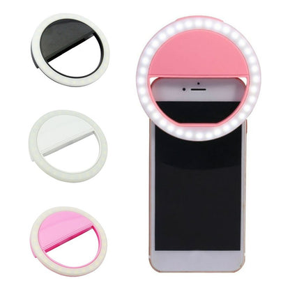 Anillo De Luz Celular Aro De Luz Para Celular Selfie Foto Pi