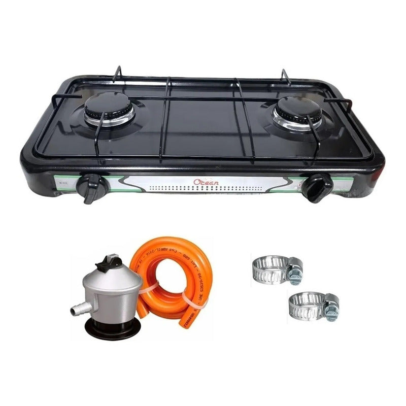 Set Cocinilla A Gas Camping Set De Cocina Manguera Regulador