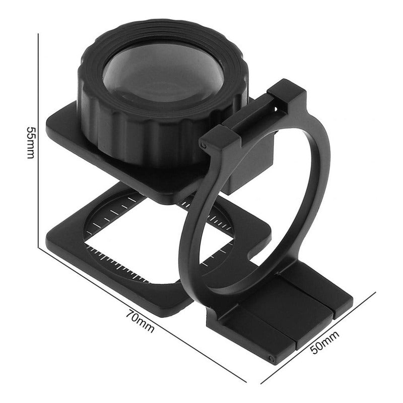 Lupa Con Soporte Portatil Lupa Joyero Plegable 15x28mm