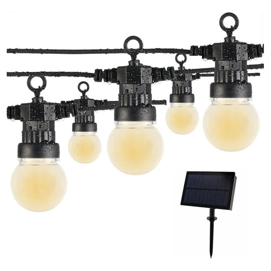 Guirnalda Luces Vintage Solares Cascada Luces Solar 7.5m