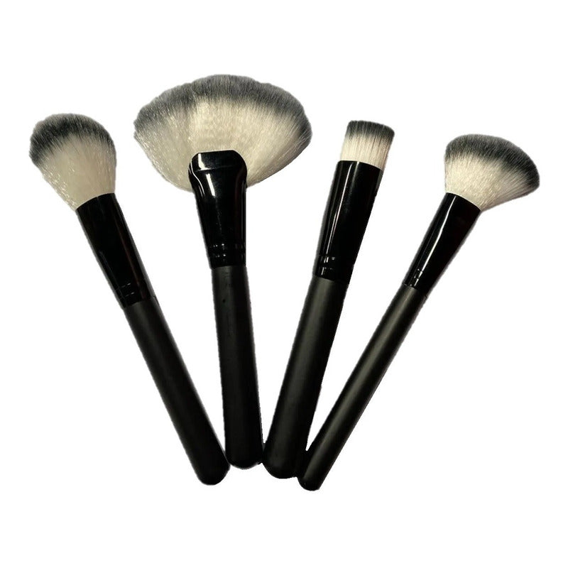 Set Brochas De Maquillaje Set De Brochas Iluminador Maquilla