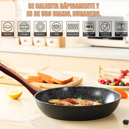 Juegos De Olla Bateria De Ollas Juego De Bateria Cocina Keep Arcashopping Juego De Ollas Y Sartenes Antiadherentes Bateria De Ollas 5 Piezas Keep Bateria De Ollas Granito Black