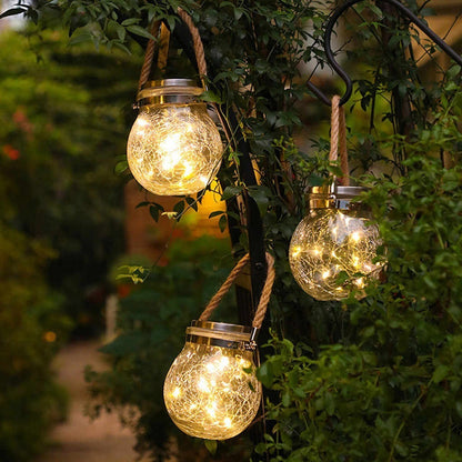 Faroles De Jardin Solares Farolitos Solares Jardin Colgante