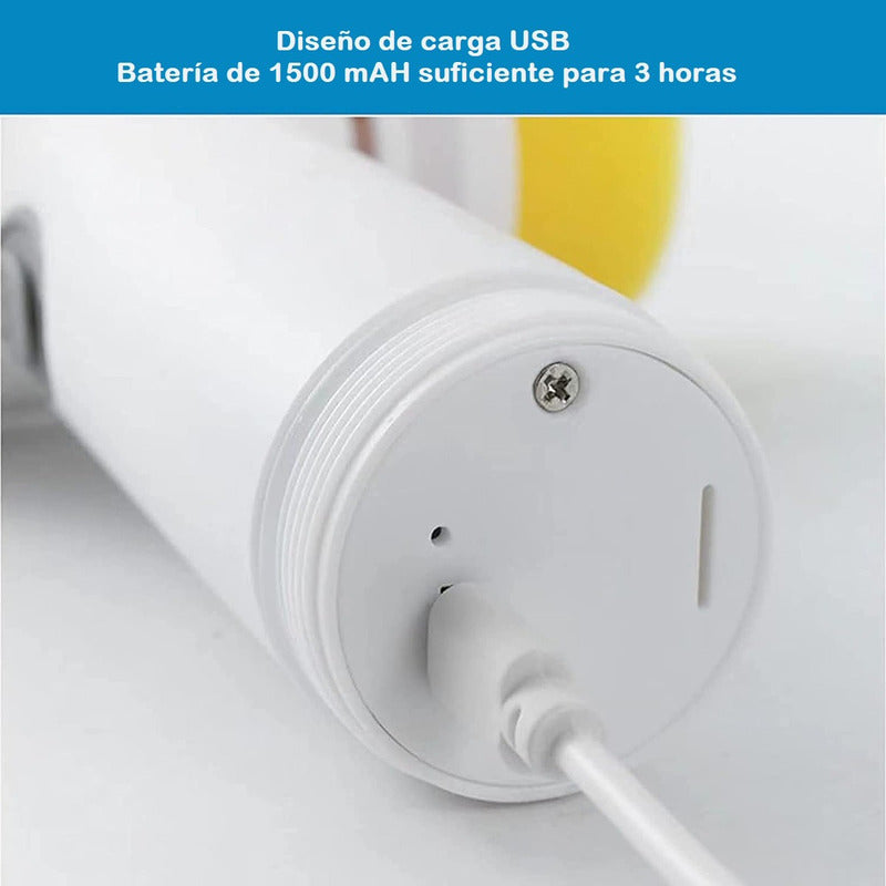 Cepillo Limpieza Eléctrico Multiuso Cepillo Recargable