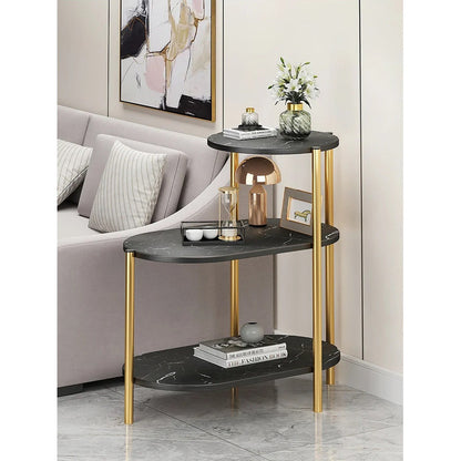 Mesa Centro 3 Niveles Mesa Auxiliar Decorativa Mesa Lateral