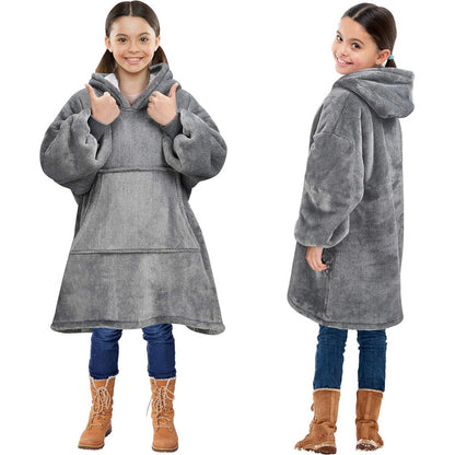 Pack X2 Poleron Peludo De Niña Poleron Con Capucha Niño Polerones Poleron Gigante Poleron Sherpa Frio Invierno Arcashopping Pijama Polar Manta Sherpa