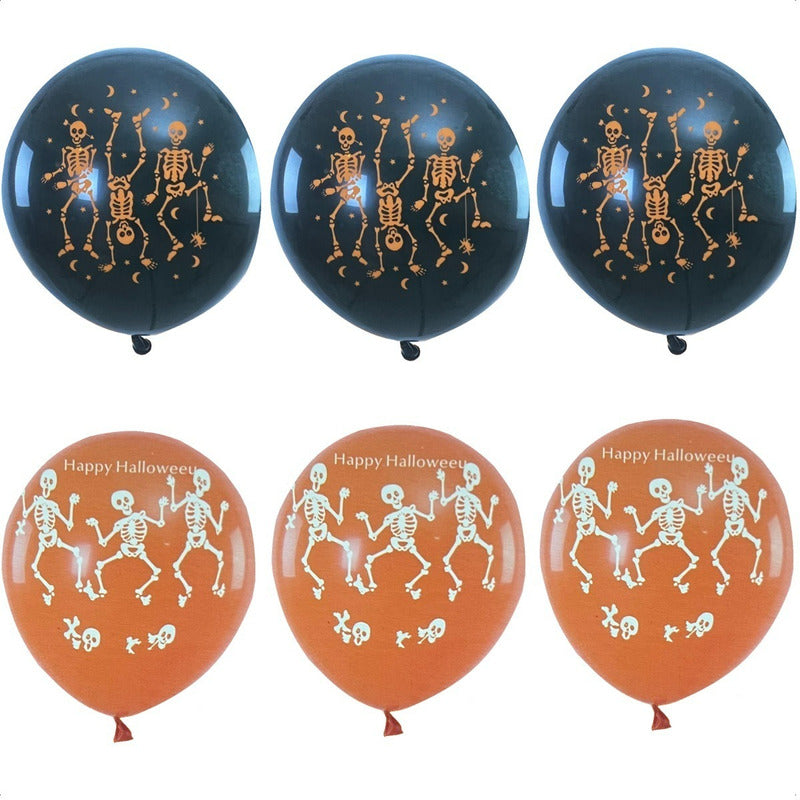 Globos Decorativos Halloween Set De Globos Para Fiesta