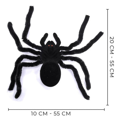 Pack X3 Decoracion Araña Grande Halloween Pack X3 Araña Inmensa Colgante Eventos Pack Araña Enorme Decorativa Color Negro X3 Arcashopping Araña Grande Decoracion Halloween Araña Decorativa Fiestas