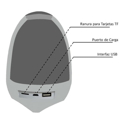Lampara Con Parlante Bluetooth Parlantes Para Escuchar Music