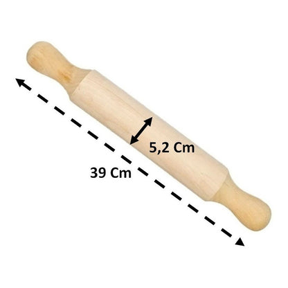 Uslero Madera Rodillo Para Masa Pizza Uslero Para Amasar Pan