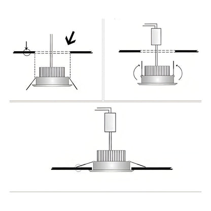 Lampara Led Techo Foco 7w Lampara Techo Dormitorio Luz Fria Lampara De Techo Redonda Led Embutida Luz Fria Arcashopping Focos Led 7w Embutido Luz Fría Luces Led Focos Led Embutidos