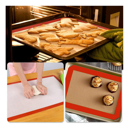Pack X4 Lamina De Silicona Para Horno Antiadherente Silpat