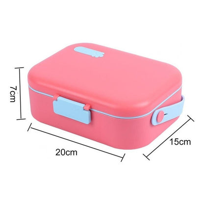 Lonchera Para Perros Portátil Dispensador Comida Bebedero