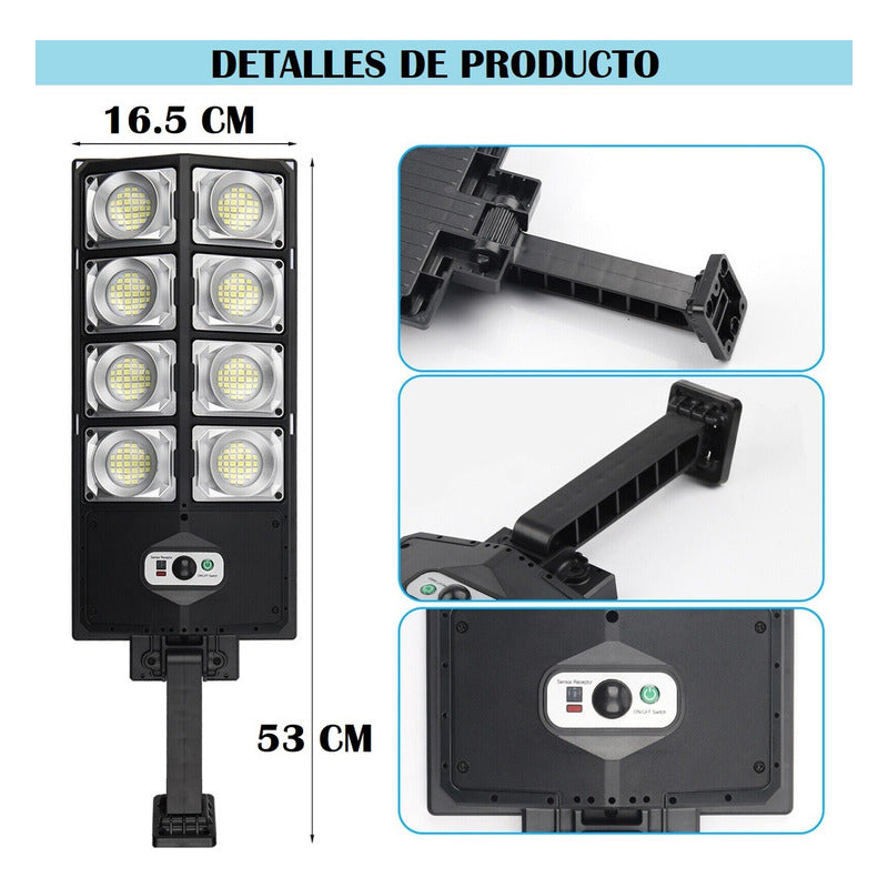 Pack X3 Foco Solar 200w Focos Solares Led Foco Solar Potente