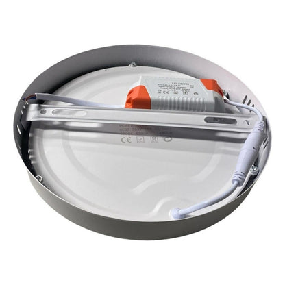 Foco Led Redondo Foco Led Sobrepuesto 18w Lamparas Techo Color Blanco