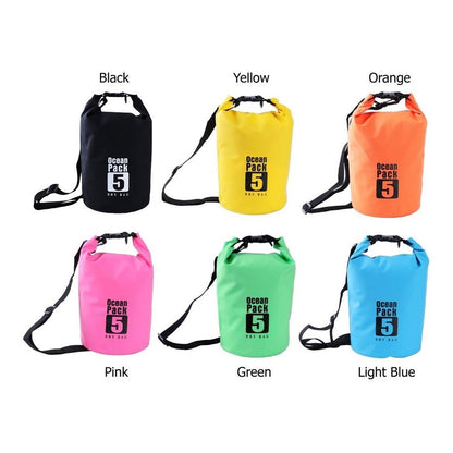 Bolso Seco Impermeable Mochila Camping 5 Litros Waterproof