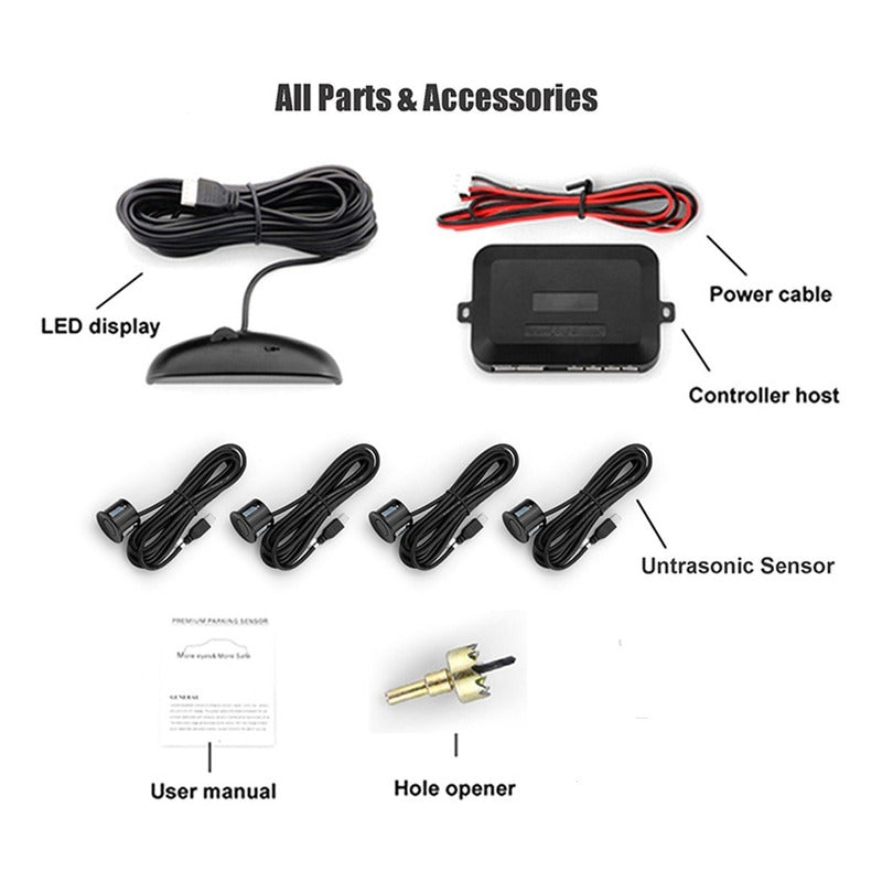 Kit Sensor Retroceso Sensor Retroceso Sensores De Retroceso