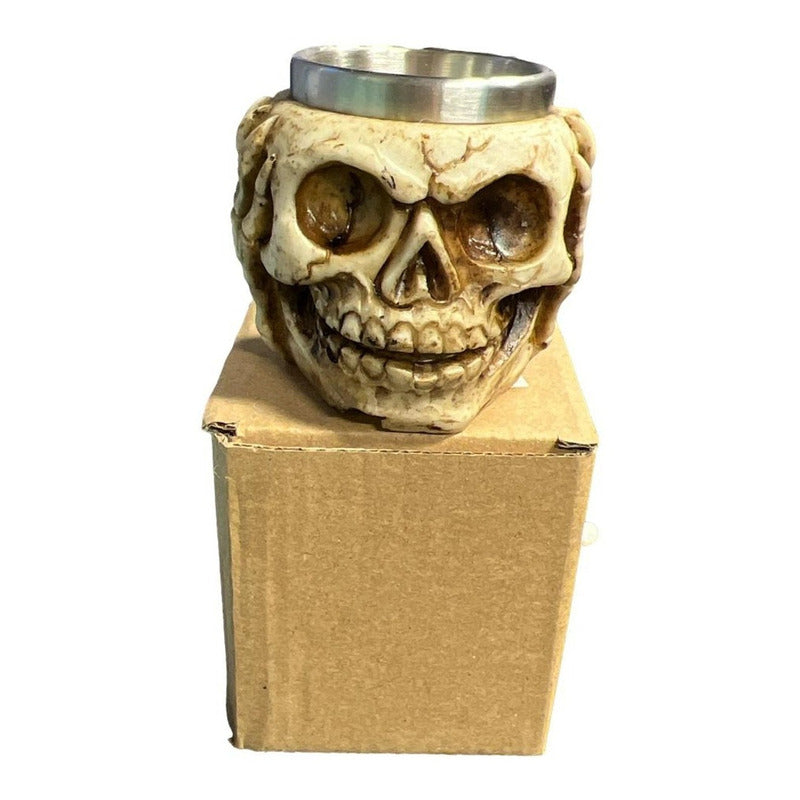 Vaso Shopero Vasos Shot Shoperos Cervecero Taza Calavera