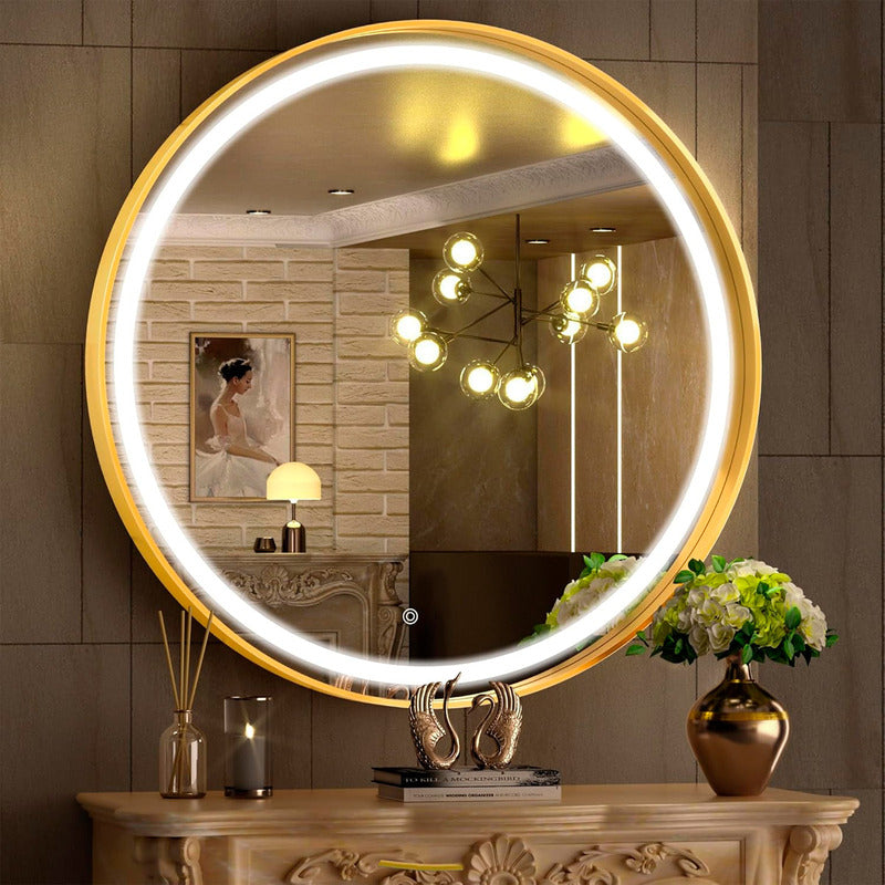 Espejos Led Espejo Redondo Decorativo Espejos Colgantes Led